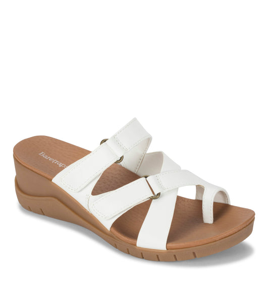 Canice Wedge Slide Sandal - White (BT28758)