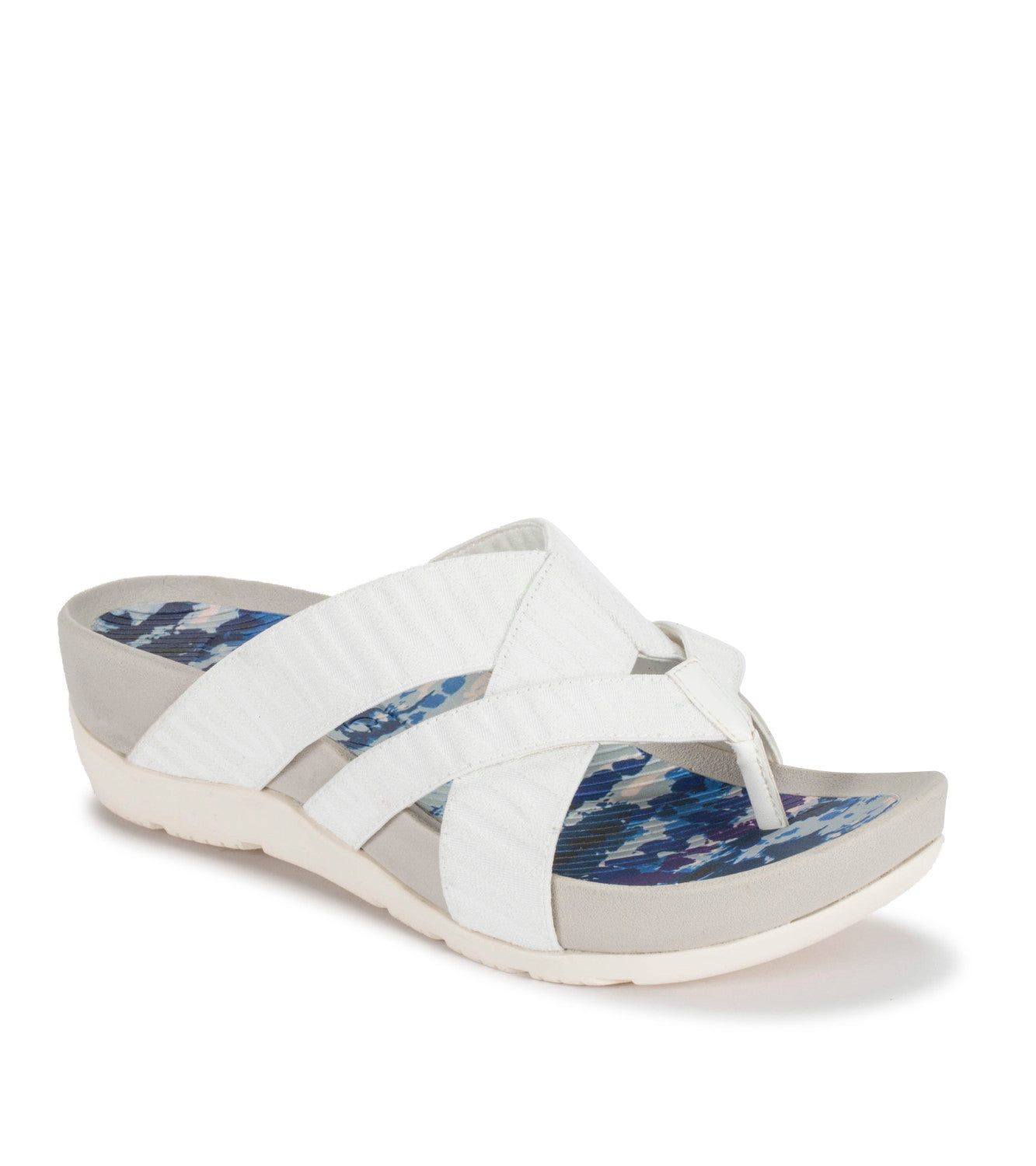 Agatha Slide Sandal - White Zebra (BT27883)