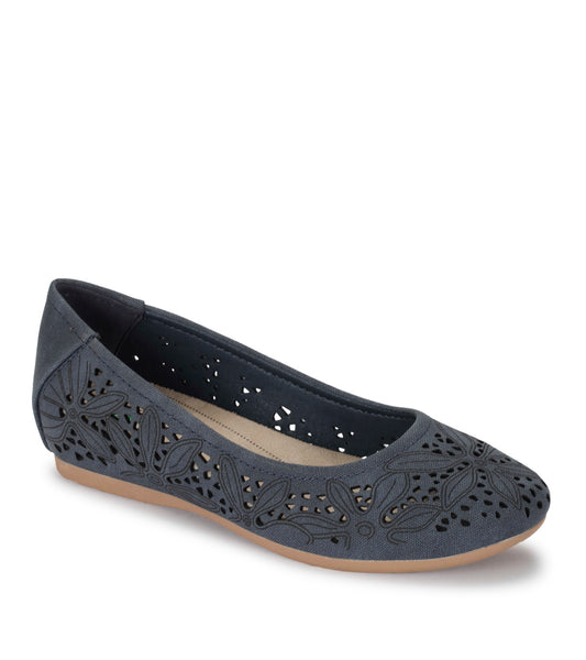 Mariah Casual Flat - Dark Jean (BT29038)