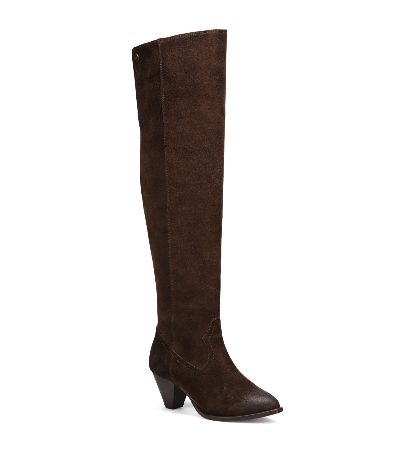 June Over The Knee Boot - Chocolate (FR40676-CHOC)