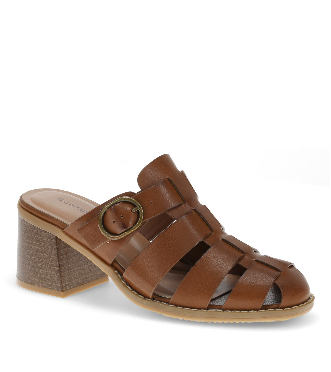 Whitnie Block Heel Sandal - Dark Beechnut (BT30581)