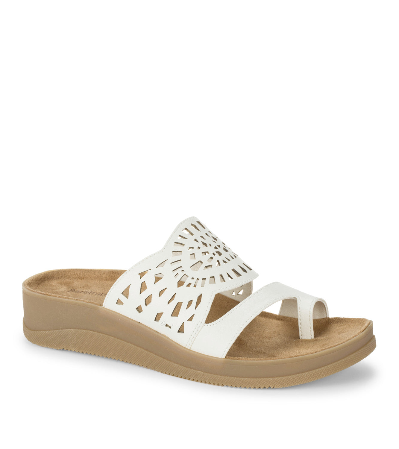 Flora Slide Sandal - White (BT31203)
