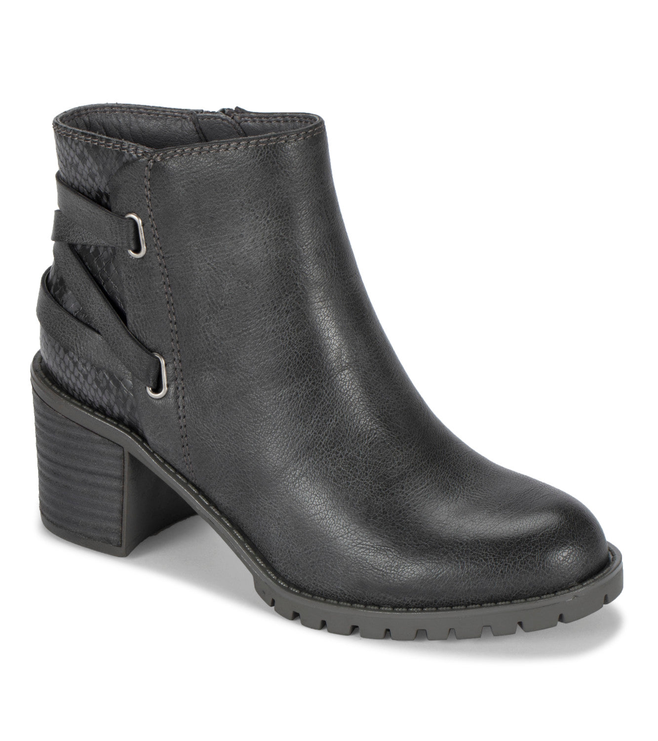 Hensley Bootie - Dark Grey Snake (BT28525)