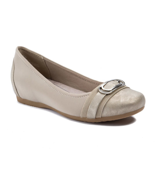 Markie Casual Flat - Champagne (BT24738)