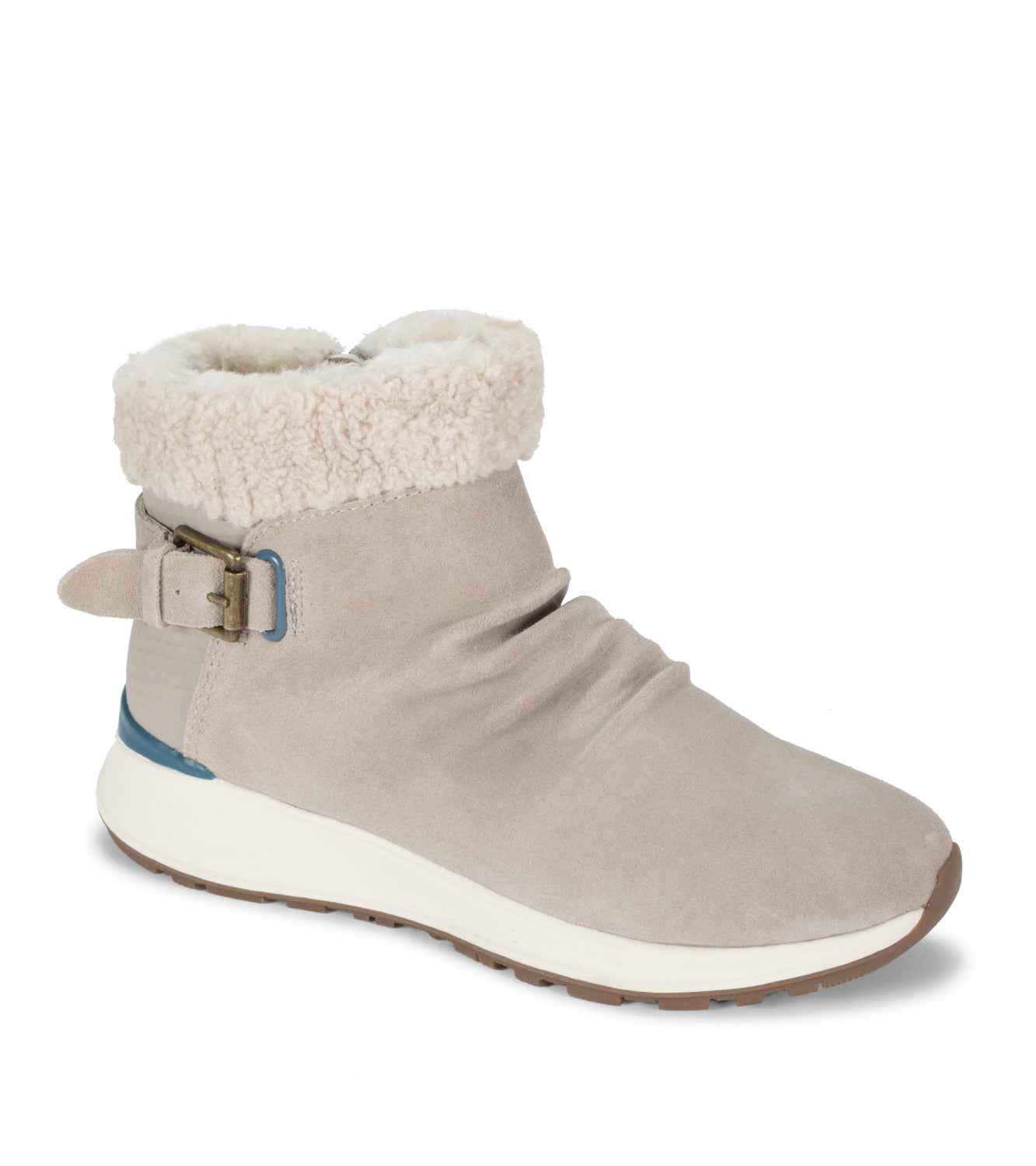 Becki Cold Weather Bootie - Stone Suede (BT28480)