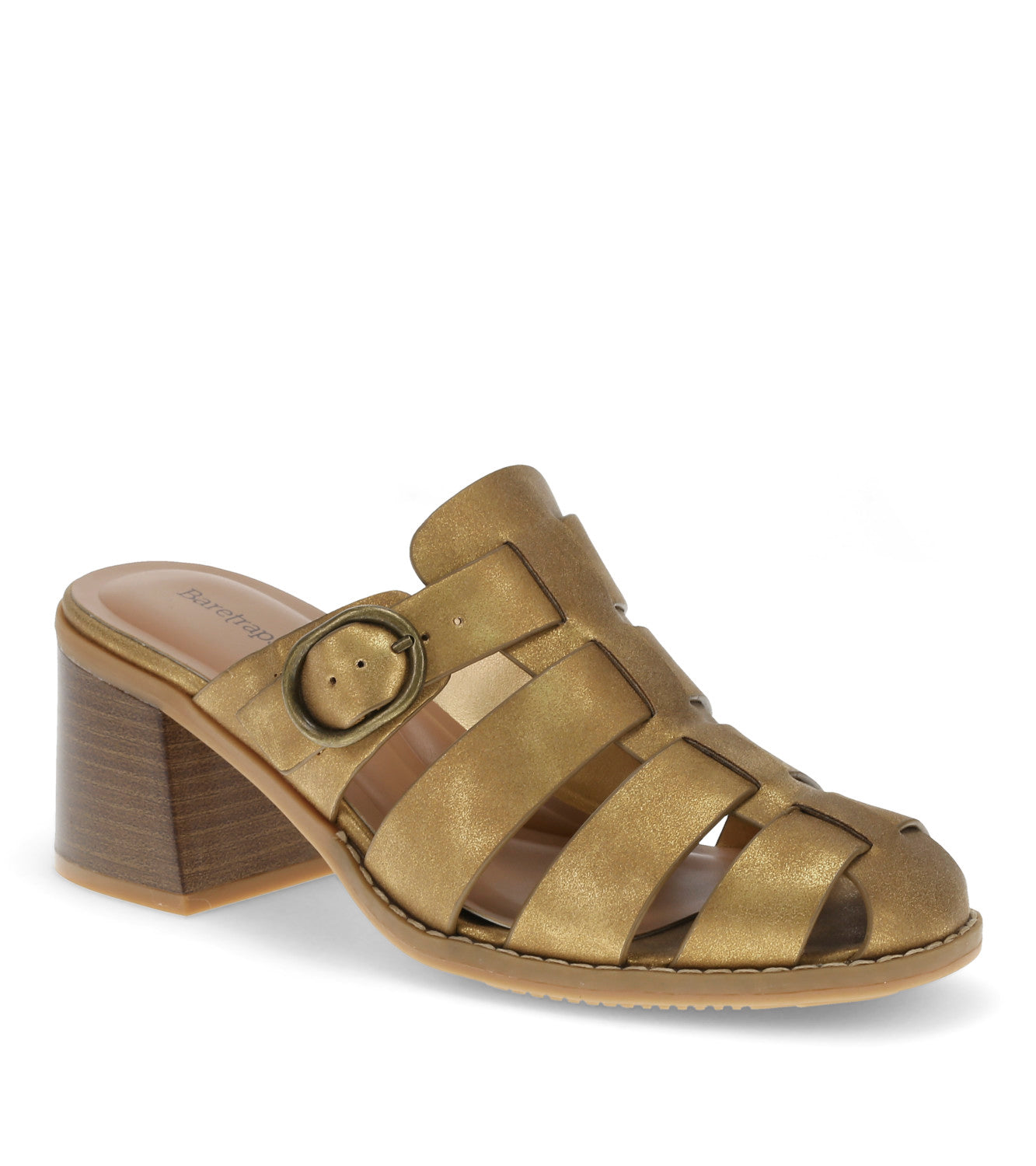 Whitnie Block Heel Sandal - Old Gold (BT30582)