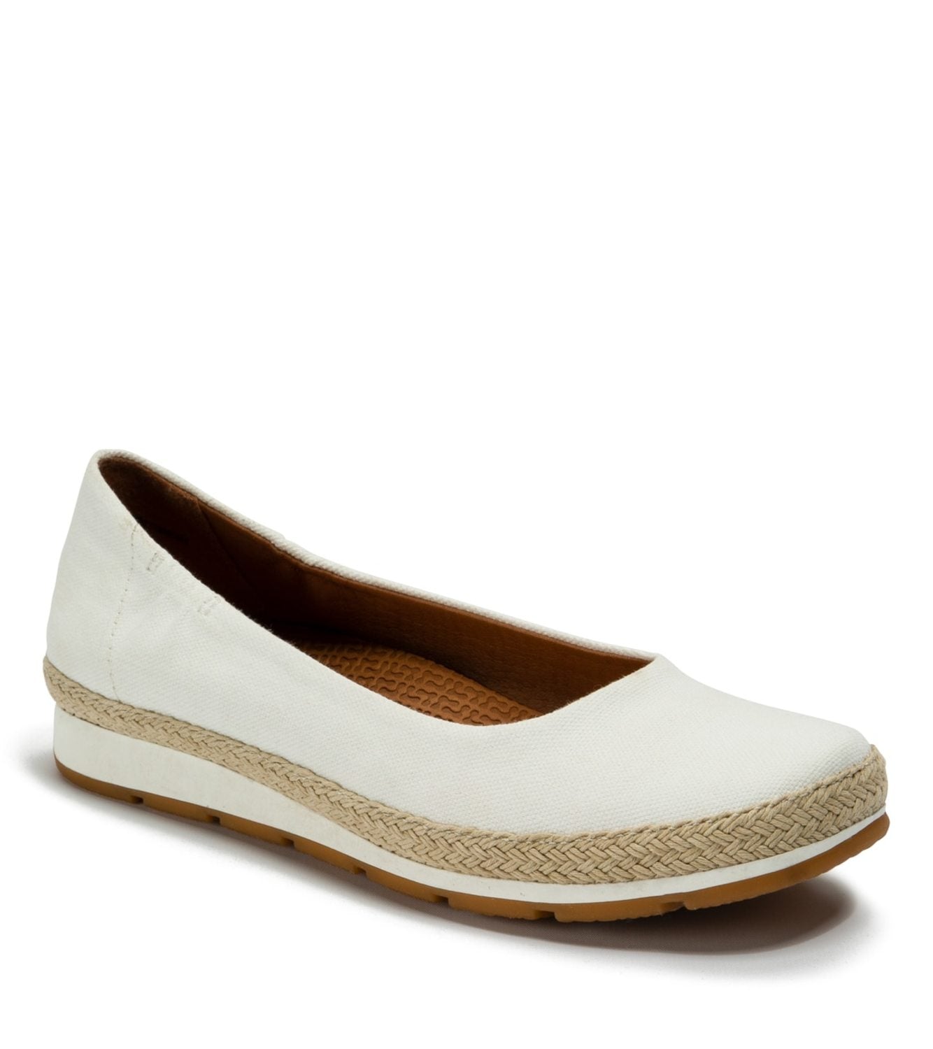 Prim Slip On - White Canvas (BT27157)
