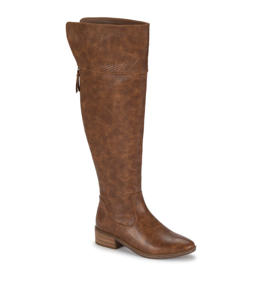 Marcela Wide Calf Over The Knee Boot - Acorn (BT28496WC)