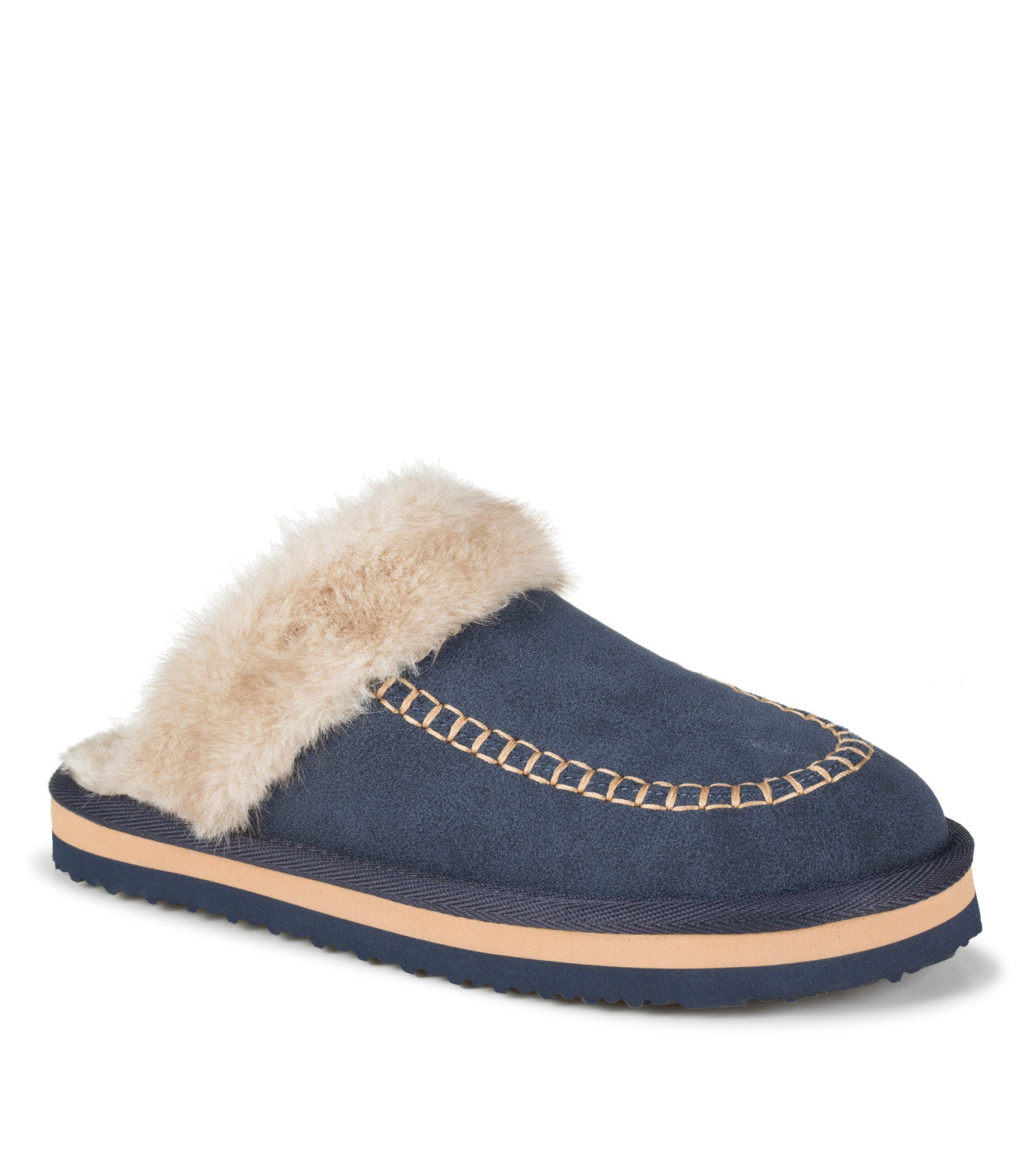 Justina Clog Slipper - Navy (BT32101)