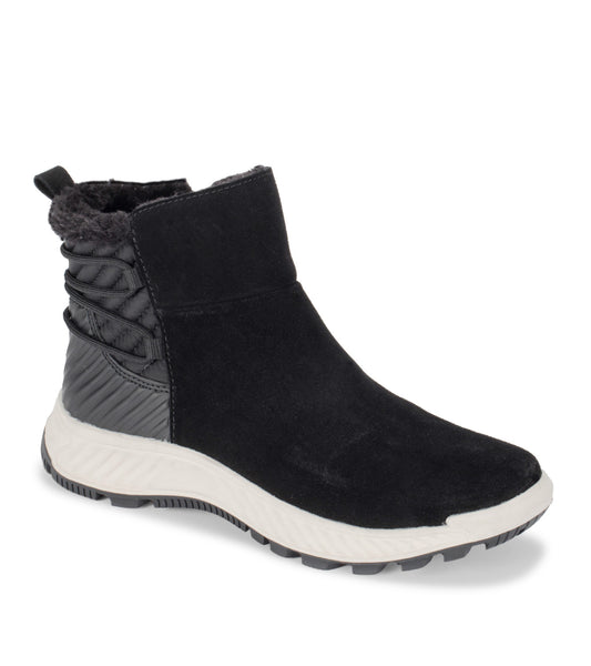 Mandie Cold Weather Bootie - Black Suede (BT28453)