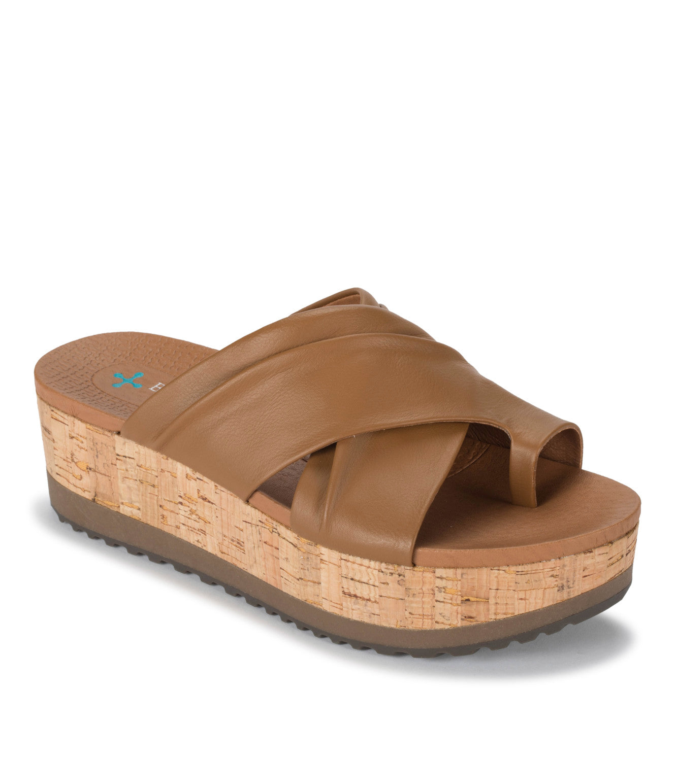 Holly Platform Wedge Sandal - Auburn (BT28750)