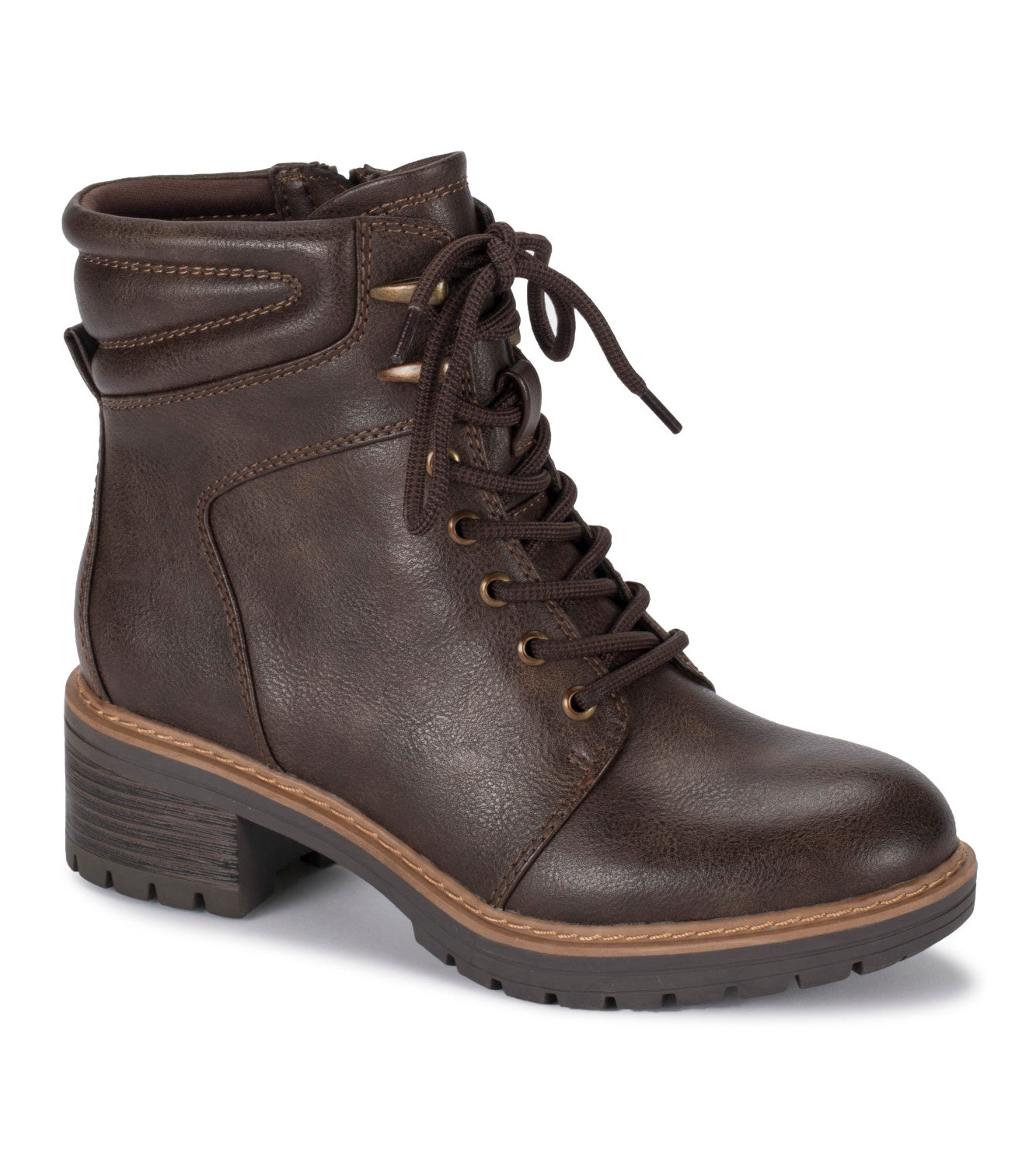 Akira Lace Up Bootie - Dark Brown (BT28622)