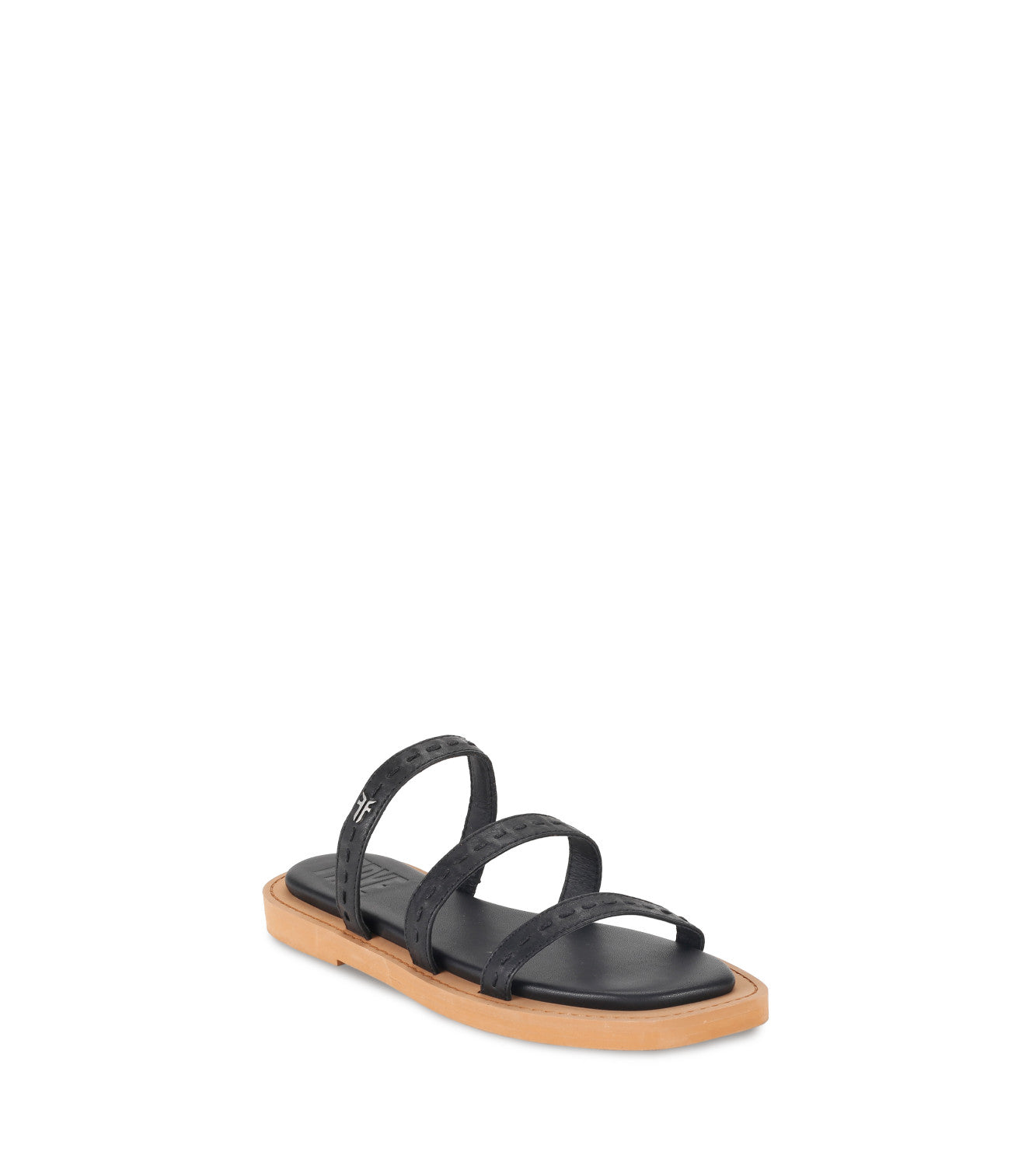 Faye Strappy Slide - Black (FR40366-BLAC)