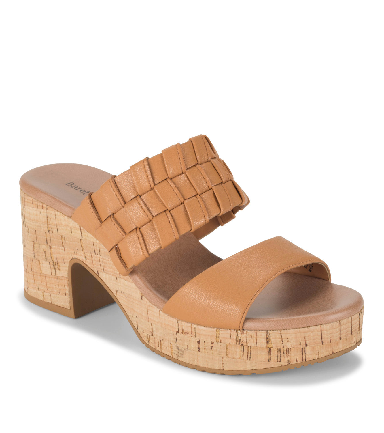 Mavis Block Heel Slide Sandal - Dune (BT30512)