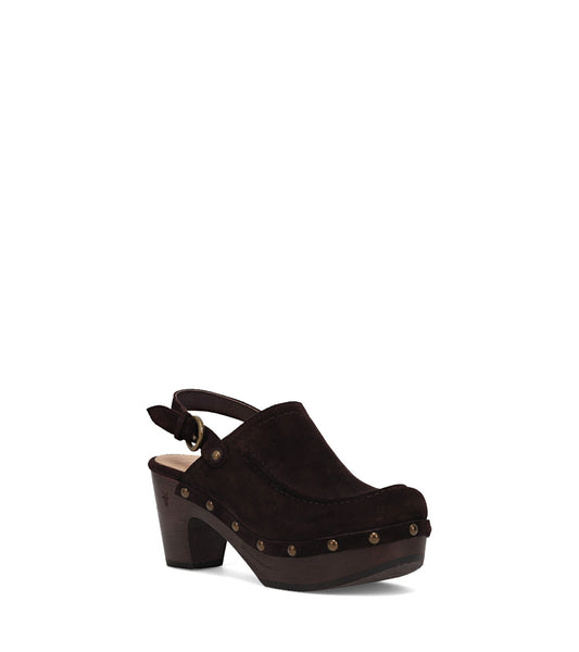 Jessica Slingback Clog - Chocolate (FR40505-CHOC)