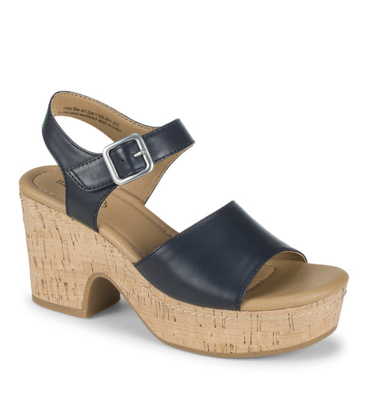 Tamie Wedge Sandal - Navy (BT31913)