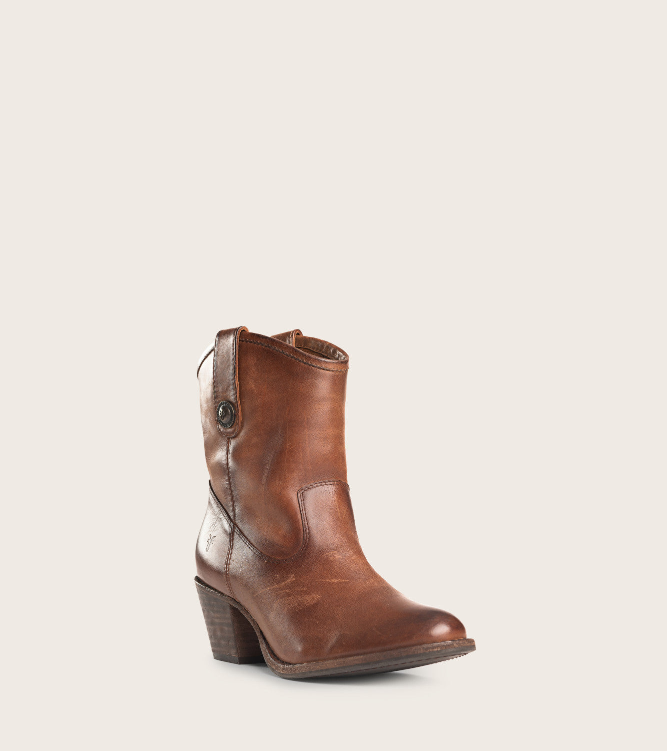 Jackie Button Short - Cognac (3471717-COG)