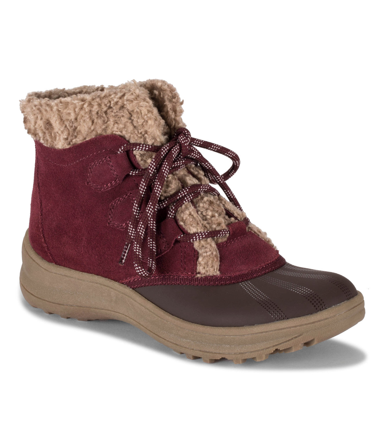 Augustina Cold Weather Bootie - Burgundy (BT27731)