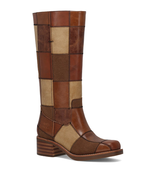 Miranda Patchwork - Whiskey Tonal Patchwork (FO10560)