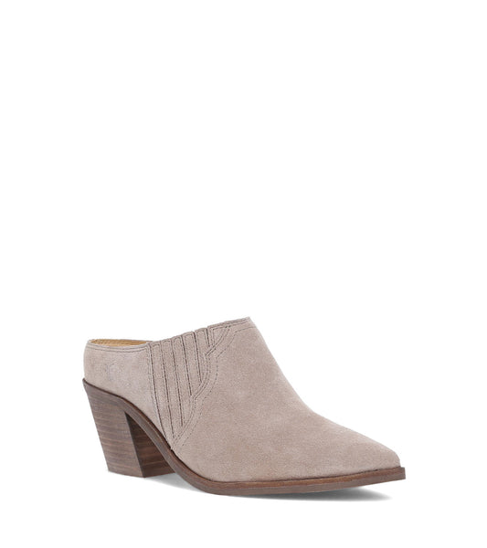 Sara Western Mule - Taupe (FR41260-TAUP)